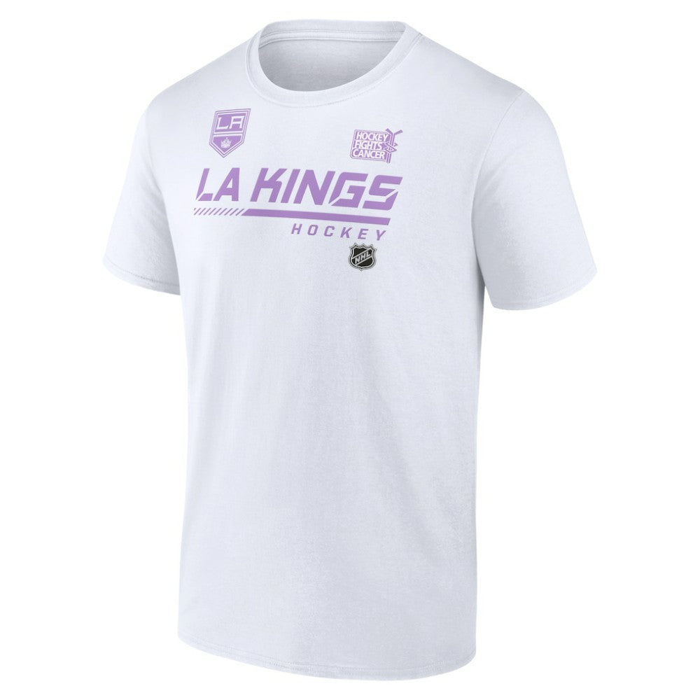 Los Angeles Kings NHL Hockey Fights Cancer T-Shirt -  NHL T-shirts