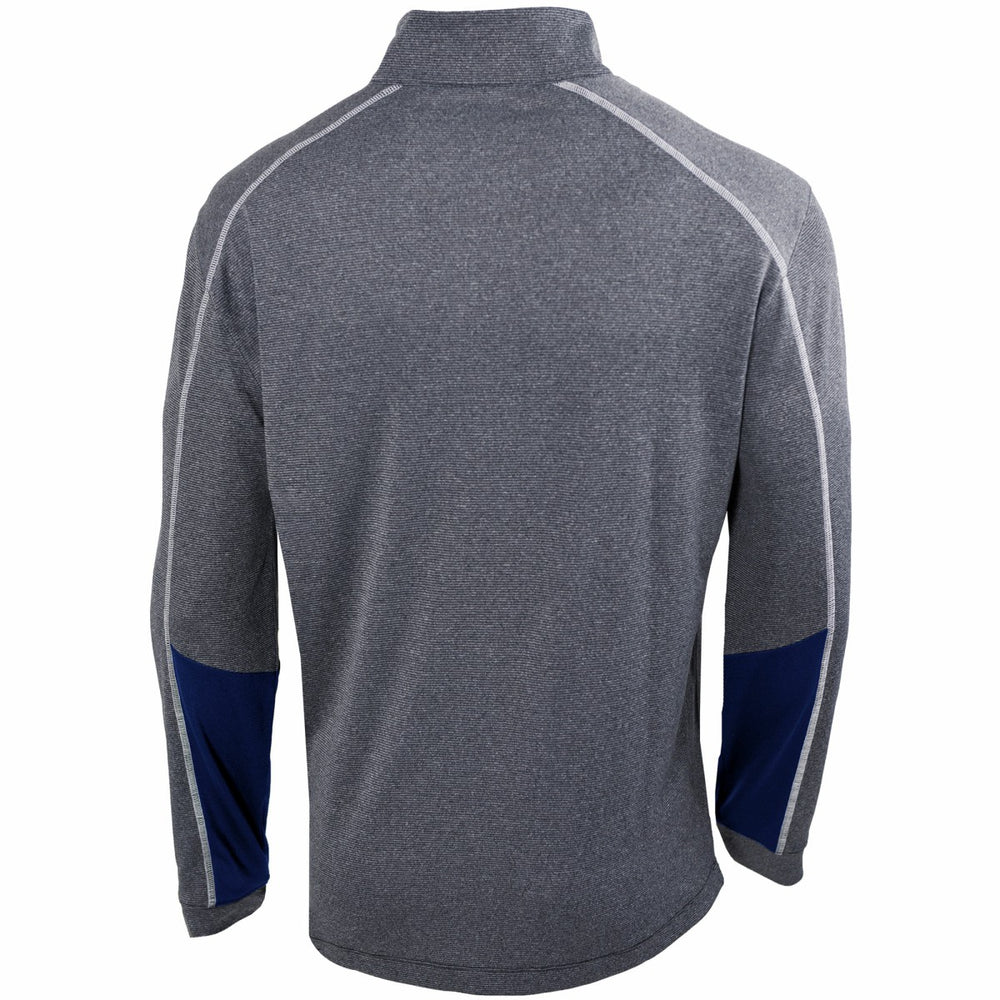 Heathered Gray/Navy Minnesota Timberwolves Omni-Wick Shotgun 2.0 Quarter-Zip Pullover Top | NBA