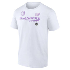 New York Islanders NHL Hockey Fights Cancer T-Shirt -  NHL T-shirts