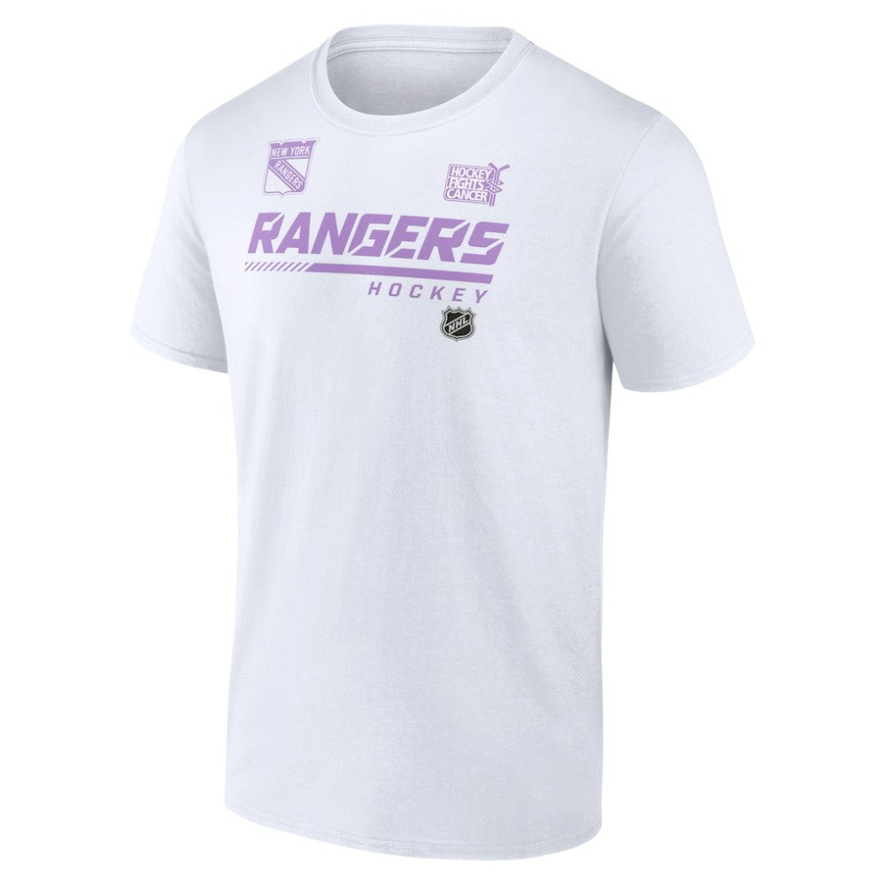New York Rangers NHL Hockey Fights Cancer T-Shirt -  NHL T-shirts