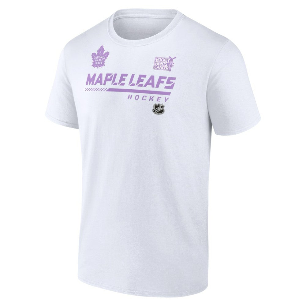 Toronto Maple Leafs NHL Hockey Fights Cancer T-Shirt -  NHL T-shirts