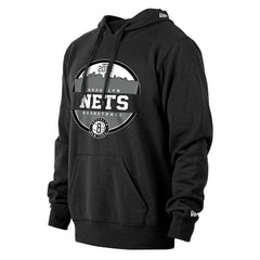 Black Brooklyn Nets Localized Pullover Hoodie | NBA