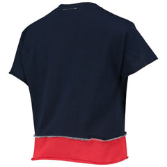Boston Red Sox Refried Apparel Women's Cropped T-Shirt - MLB T-shirts