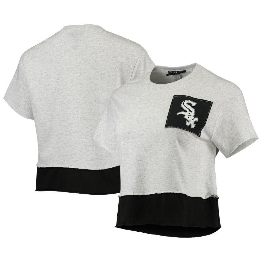 Chicago White Sox Refried Apparel Women's Cropped T-Shirt - MLB T-shirts