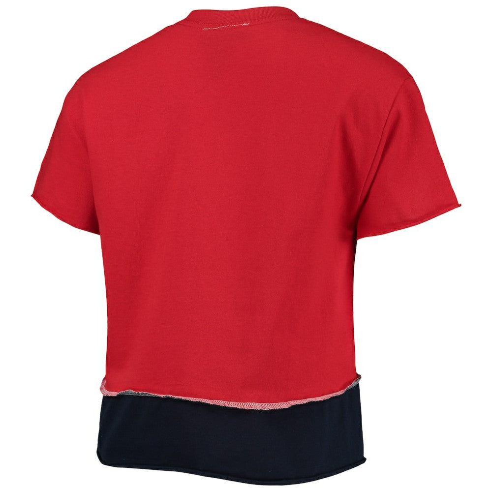 St. Louis Cardinals Refried Apparel Women's Cropped T-Shirt - MLB T-shirts