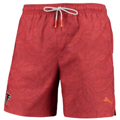 Atlanta Falcons Naples Layered Leaves Swim Trunks | NFL US