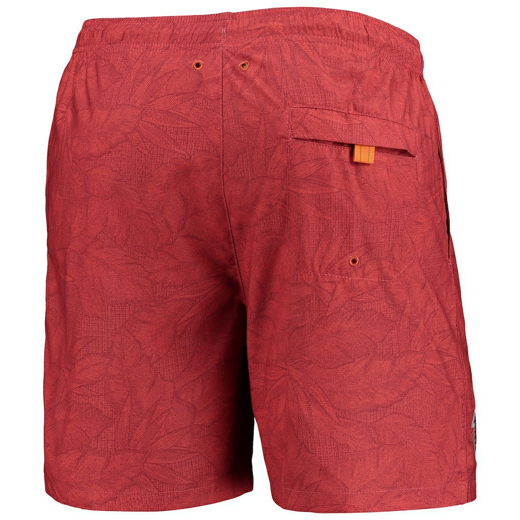 Atlanta Falcons Naples Layered Leaves Swim Trunks | NFL US