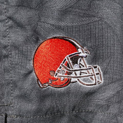 Cleveland Browns Naples Layered Leaves Swim Trunks | NFL Online