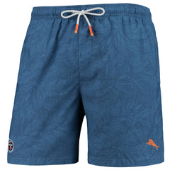 Tennessee Titans Naples Layered Leaves Swim Trunks | NFL New