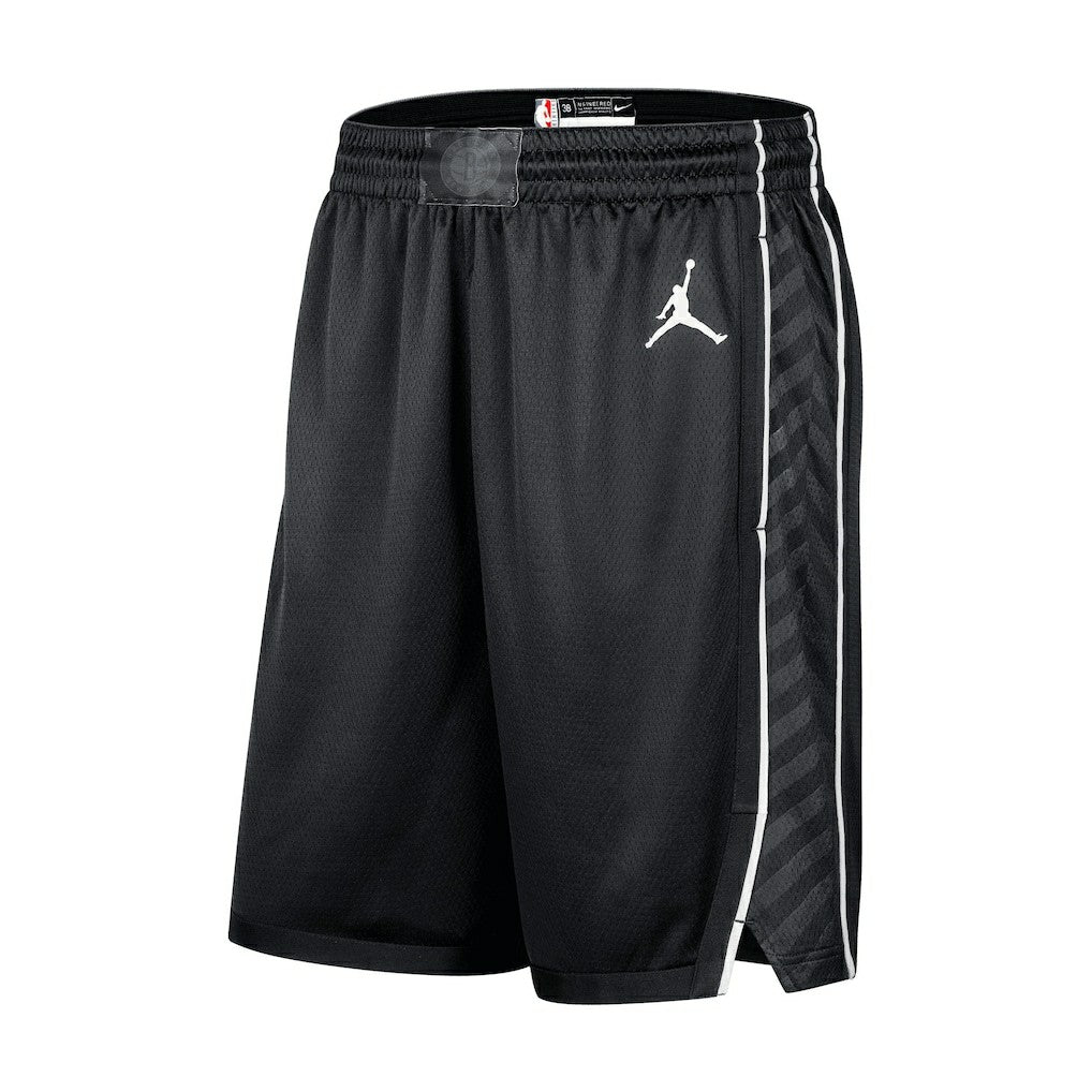 Black Brooklyn Nets Jordan Brand 2022/2023 Statement Edition Swingman Performance Shorts | NBA
