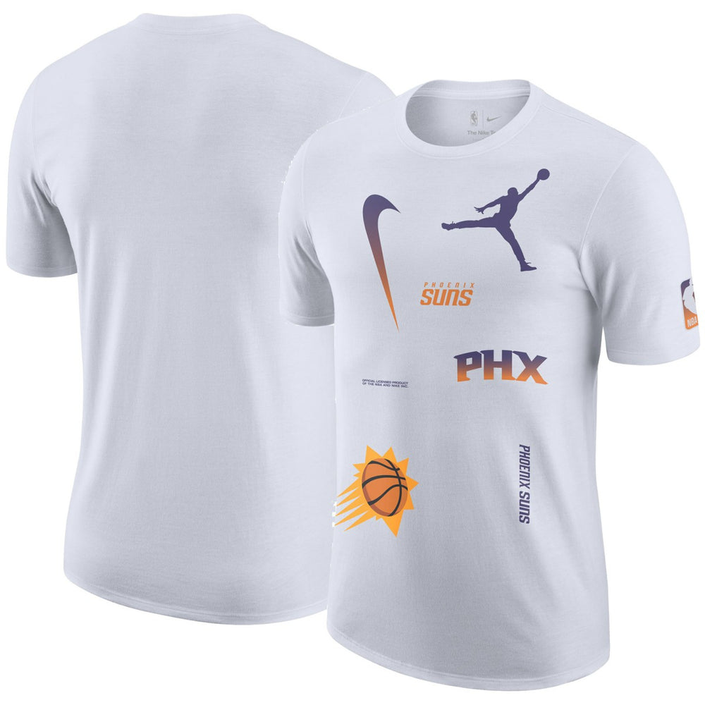 White Phoenix Suns Jordan Brand Courtside Statement Edition Max90 T-Shirt | NBA