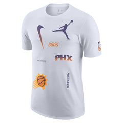 White Phoenix Suns Jordan Brand Courtside Statement Edition Max90 T-Shirt | NBA