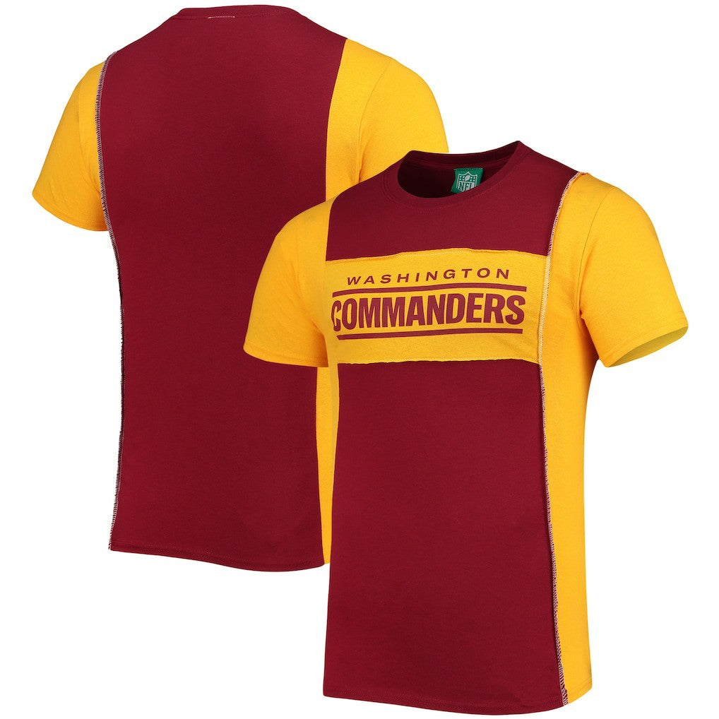 Washington Commanders Refried Apparel Split Side T-Shirt | NFL US