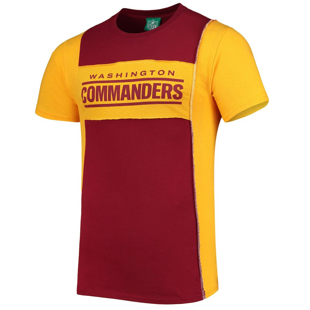 Washington Commanders Refried Apparel Split Side T-Shirt | NFL US