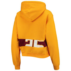 Washington Commanders Refried Apparel Women's Cropped Pullover Hoodie | NFL Sale