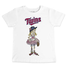 Minnesota Twins Tiny Turnip Youth Baseball Babes T-Shirt - MLB T-shirts