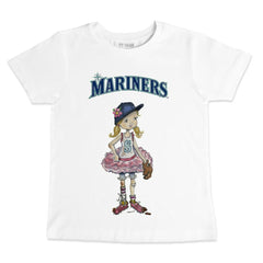Seattle Mariners Tiny Turnip Youth Baseball Babes T-Shirt - MLB T-shirts