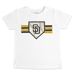 San Diego Padres Tiny Turnip Youth Base Stripe T-Shirt - MLB T-shirts