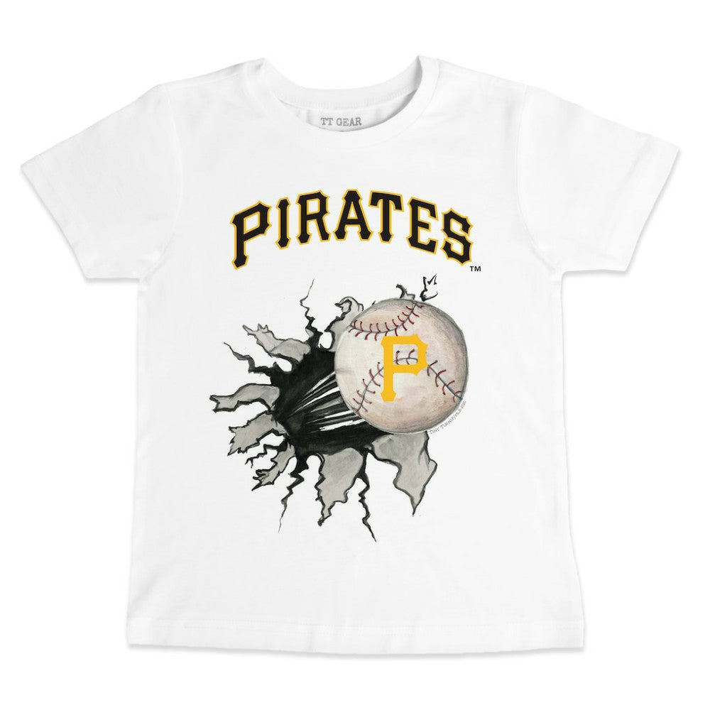Pittsburgh Pirates Tiny Turnip Youth Baseball Tear T-Shirt - MLB T-shirts