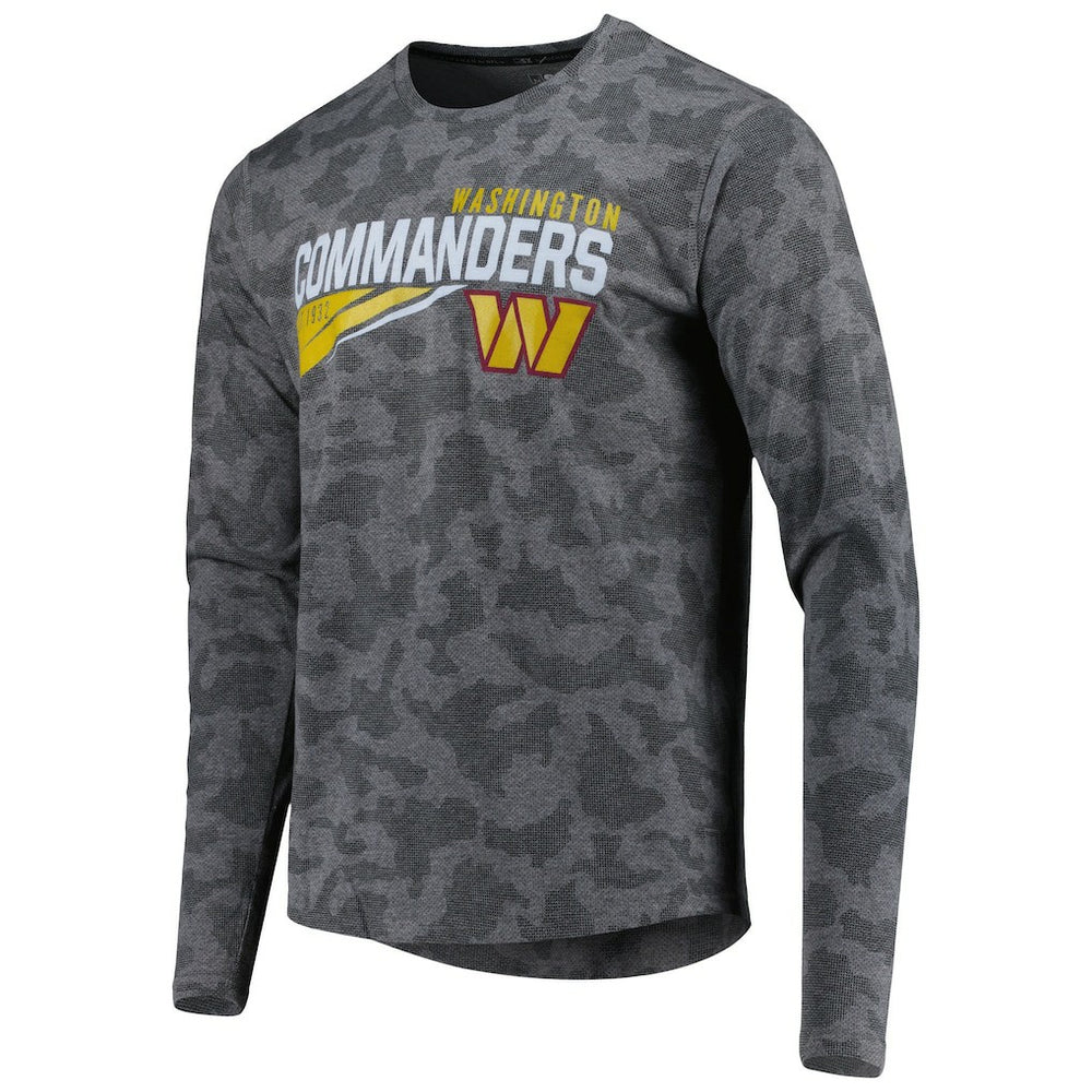 Washington Commanders MSX by Michael Strahan Camo Long Sleeve T-Shirt | NFL Discount