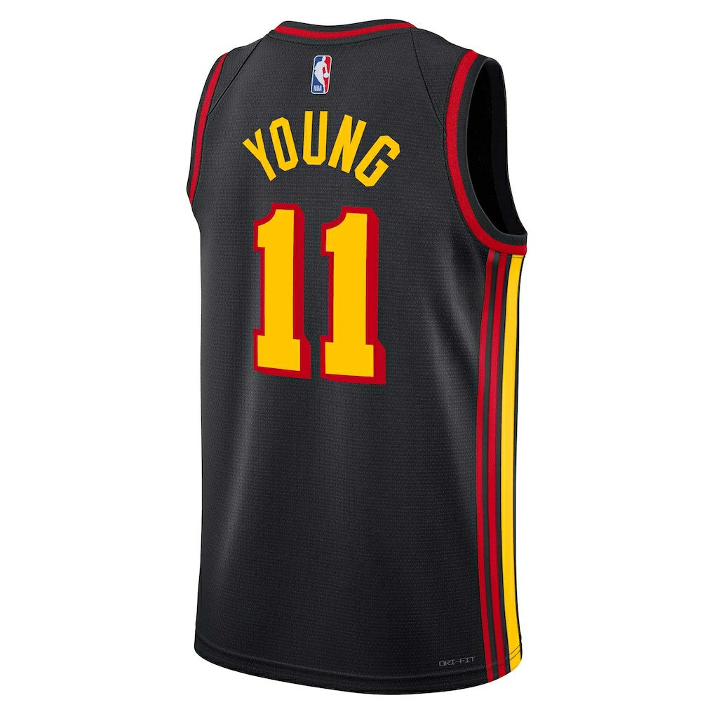 Black Trae Young Atlanta Hawks Jordan Brand Unisex Swingman Jersey | NBA