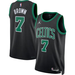 Black Jaylen Brown Boston Celtics Jordan Brand Unisex Swingman Jersey | NBA