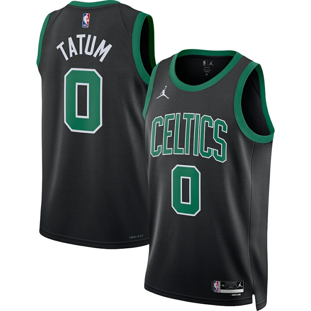 Black Jayson Tatum Boston Celtics Jordan Brand Unisex Swingman Jersey | NBA