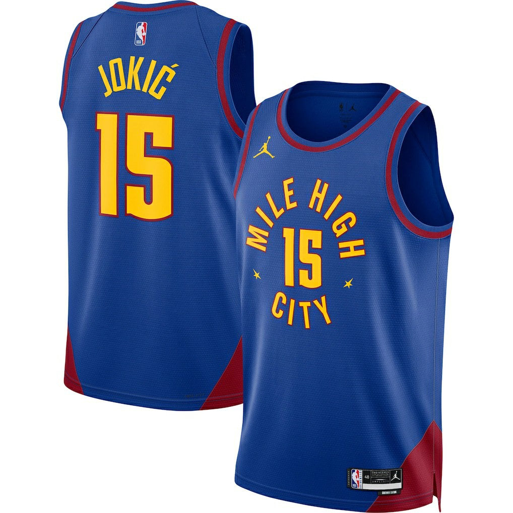 Blue Nikola Jokic Denver Nuggets Jordan Brand Unisex Swingman Jersey sale | NBA