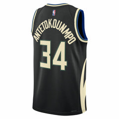 Black Giannis Antetokounmpo Milwaukee Bucks Jordan Brand Unisex Swingman Jersey | NBA