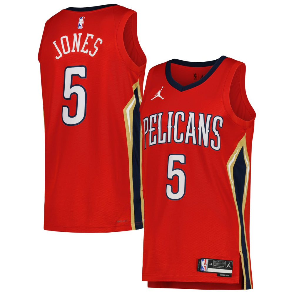 Red Herbert Jones New Orleans Pelicans Jordan Brand Unisex Swingman Jersey | NBA
