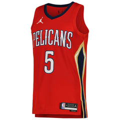 Red Herbert Jones New Orleans Pelicans Jordan Brand Unisex Swingman Jersey | NBA