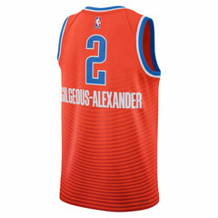 Orange Shai Gilgeous-Alexander Oklahoma City Thunder Jordan Brand Unisex Swingman Jersey | NBA