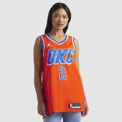 Orange Shai Gilgeous-Alexander Oklahoma City Thunder Jordan Brand Unisex Swingman Jersey | NBA