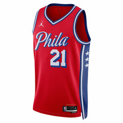 Red Joel Embiid Philadelphia 76ers Jordan Brand Unisex Swingman Jersey | NBA