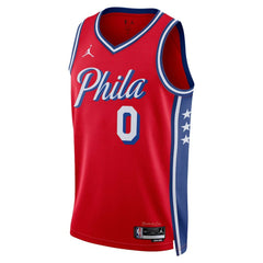 Red Tyrese Maxey Philadelphia 76ers Jordan Brand Unisex Swingman Jersey | NBA