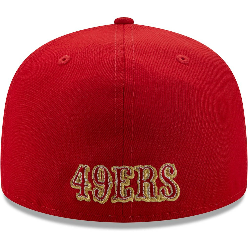 San Francisco 49ers Team 59FIFTY Fitted Hat | NFL Discount