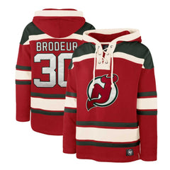 Martin Brodeur New Jersey Devils '47 Retired Player Name & Number Lacer Pullover Hoodie -  NHL Jerseys