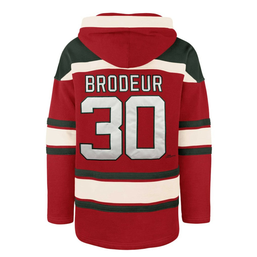 Martin Brodeur New Jersey Devils '47 Retired Player Name & Number Lacer Pullover Hoodie -  NHL Jerseys