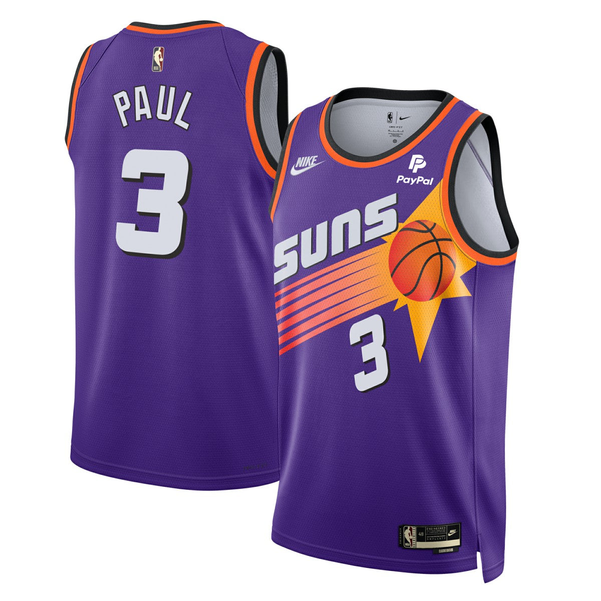 Purple Chris Paul Phoenix Suns Swingman Jersey | NBA