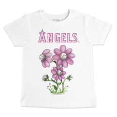 Los Angeles Angels Tiny Turnip Youth Blooming Baseballs T-Shirt - MLB T-shirts