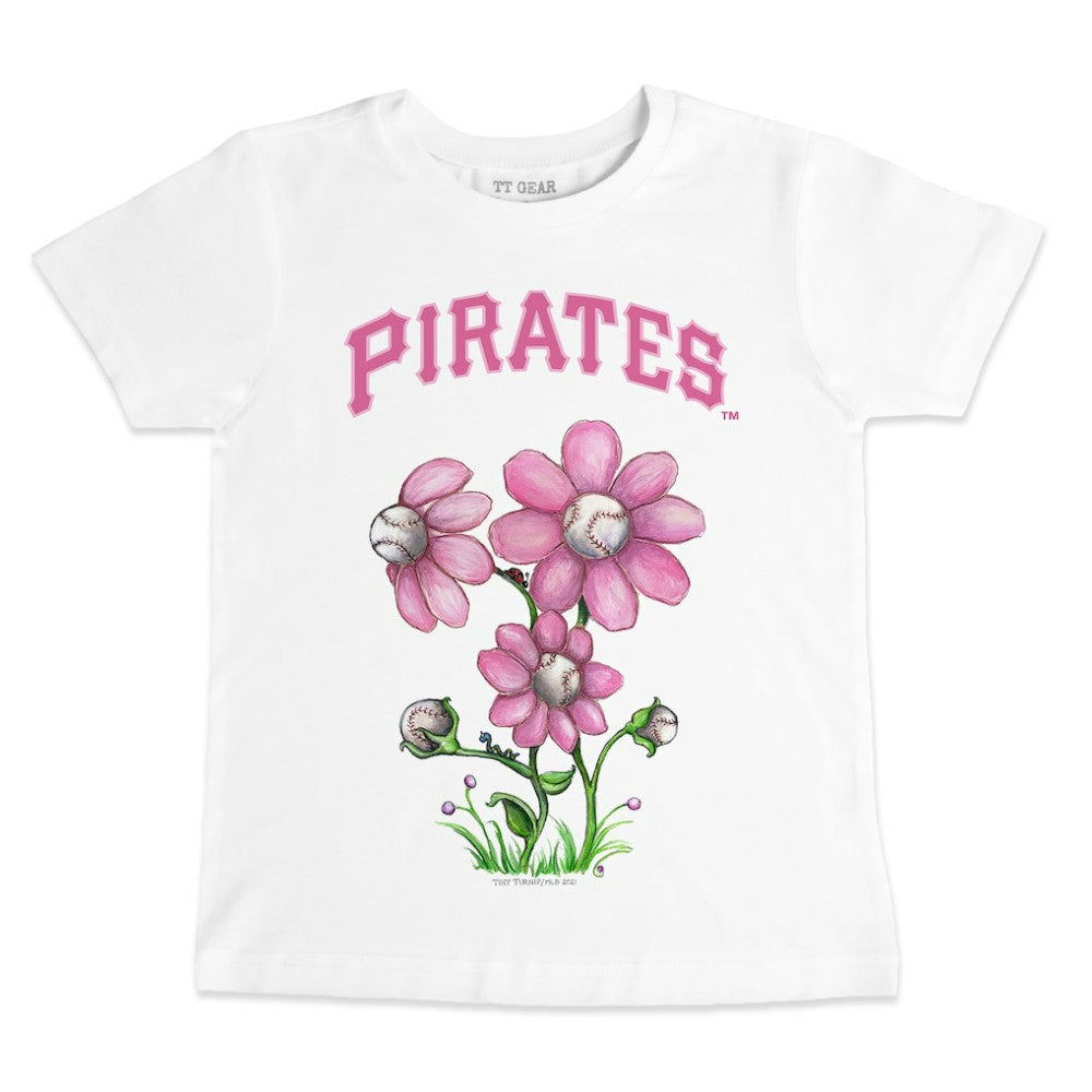 Pittsburgh Pirates Tiny Turnip Youth Blooming Baseballs T-Shirt - MLB T-shirts