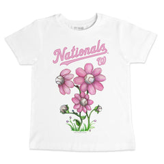 Washington Nationals Tiny Turnip Youth Blooming Baseballs T-Shirt - MLB T-shirts