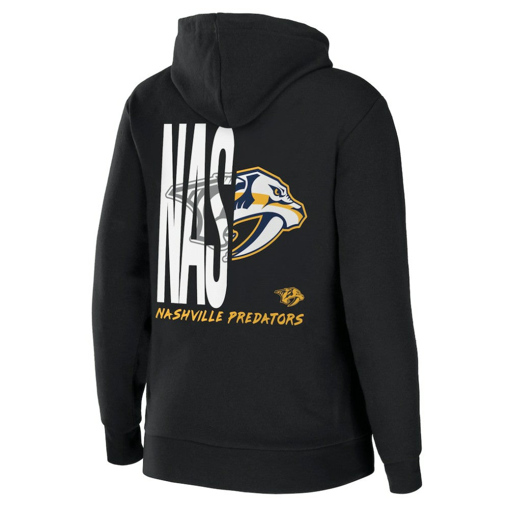 Nashville Predators WEAR by Erin Andrews Women's Sponge Fleece Full-Zip Hoodie -  NHL Hoodies