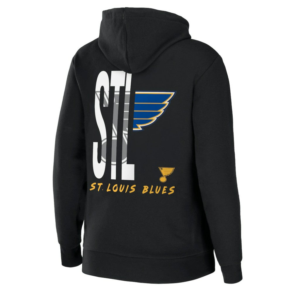 St. Louis Blues WEAR by Erin Andrews Women's Sponge Fleece Full-Zip Hoodie -  NHL Hoodies