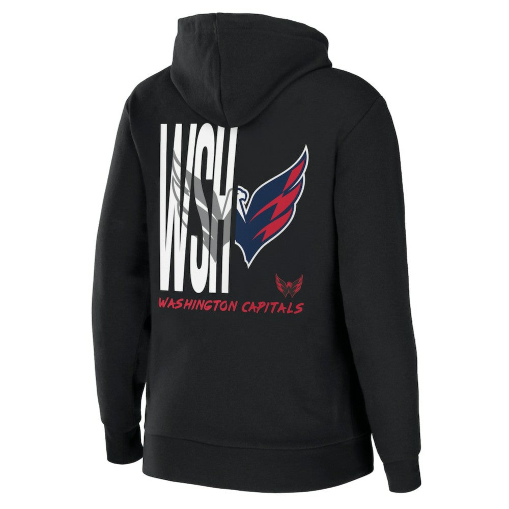 Washington Capitals WEAR by Erin Andrews Women's Sponge Fleece Full-Zip Hoodie -  NHL Hoodies