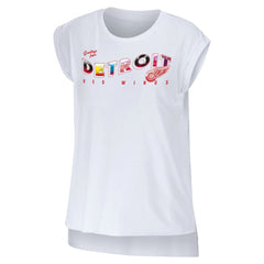 Detroit Red Wings WEAR by Erin Andrews Women's Greetings From Muscle T-Shirt -  NHL T-shirts