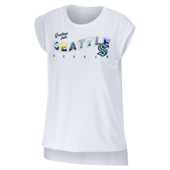 Seattle Kraken WEAR by Erin Andrews Women's Greetings From Muscle T-Shirt -  NHL T-shirts