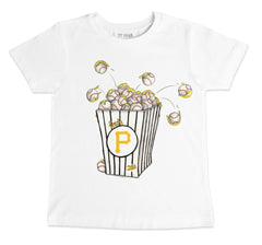 Pittsburgh Pirates Tiny Turnip Youth Popcorn T-Shirt - MLB T-shirts