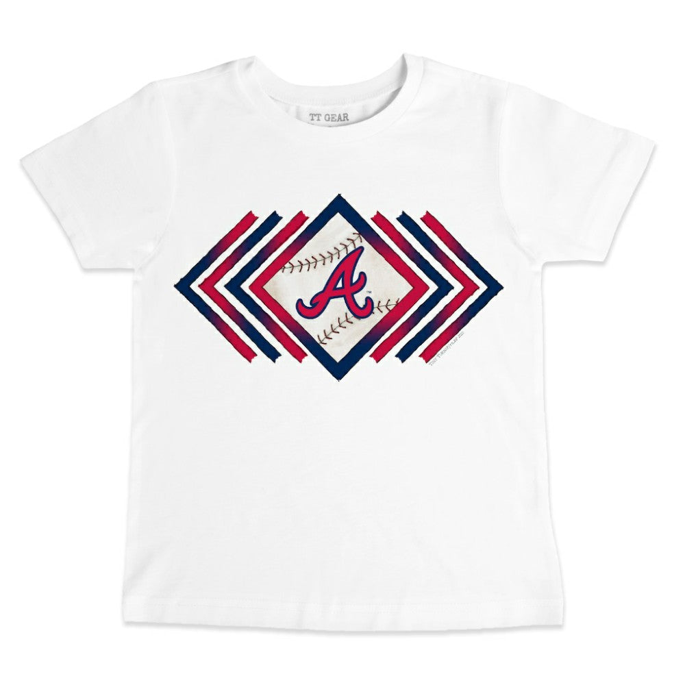 Atlanta Braves Tiny Turnip Youth Prism Arrows T-Shirt - MLB T-shirts