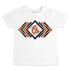 Baltimore Orioles Tiny Turnip Youth Prism Arrows T-Shirt - MLB T-shirts